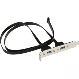 Supermicro USB 3.1 B Key to USB 3.0A Female x2 55cm Cable CBL-CUSB-0835