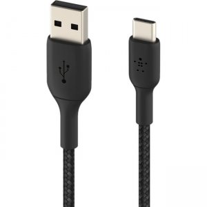 Belkin BOOST↑CHARGE Braided USB-C to USB-A Cable CAB002BT2MBK