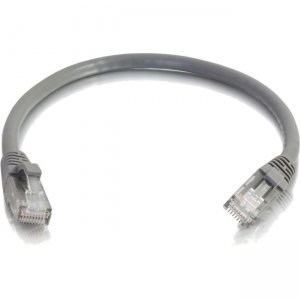 Quiktron 15FT V-Series CAT6A Snagless (UTP) Ethernet Network Patch Cable, CM Rated - Grey 576-A00-015