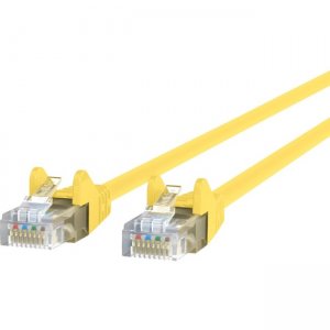 Belkin RJ45 Category 6 Snagless Patch Cable A3L980-12-YLW-S