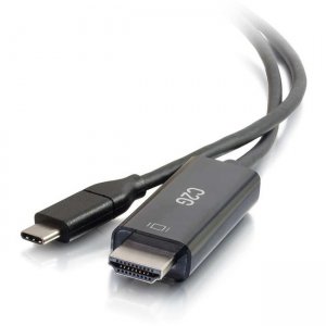 C2G 10ft USB C to HDMI Audio/Video Adapter Cable - 4K 60Hz - M/M 26896