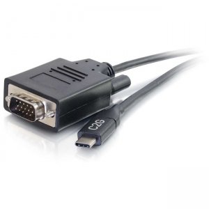 C2G 10ft USB-C to VGA Video Adapter Cable - M/M 26897