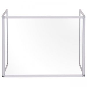 Bi-silque Desktop Divider Glass Barrier GL08219101
