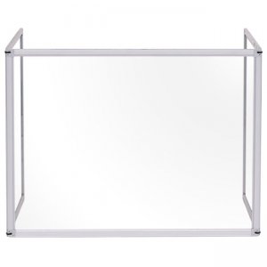 Bi-silque Desktop Divider Glass Barrier GL07219101