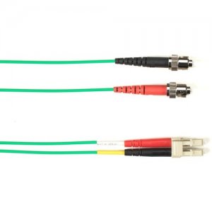 Black Box Fiber Optic Duplex Patch Network Cable FOCMPM4-003M-STLC-GN
