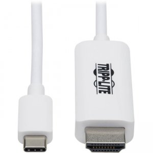 Tripp Lite USB-C to HDMI Adapter Cable, M/M, White, 6 ft U444-006-HWE