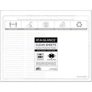 At-A-Glance Disposable Clean Sheets SK2628