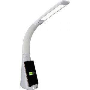 OttLite Purify LED Desk Lamp with Wireless Charging and Sanitizing SCNQC00S