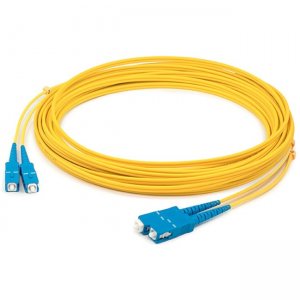 AddOn 40m SC (Male) to SC (Male) Straight Yellow OS2 Duplex LSZH Fiber Patch Cable ADD-SC-SC-40M9SMFLZ