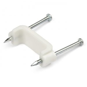 StarTech.com 100 Pack Cable Clips with Nails CBMDNMCC2