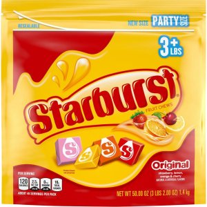 Starburst Fruit Chews Party Size Bag 28086 MRS28086
