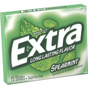 Mars Spearmint Flavored Chewing Gum 22037 MRS22037