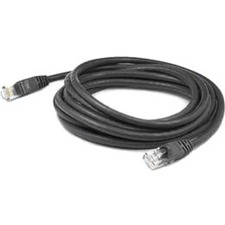 AddOn 40ft RJ-45 (Male) to RJ-45 (Male) Snagless Gray Cat6A UTP PVC Copper Patch Cable ADD-40FCAT6A-GY