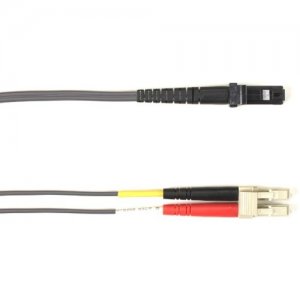 Black Box Fiber Optic Duplex Patch Network Cable FOLZH62-003M-LCMT-GR