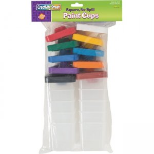 Creativity Street No Spill Paint Lid Cups PAC5129