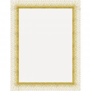 Geographics Confetti Gold Design Poster Board 24759 GEO24759