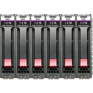 HPE MSA 7.2TB SAS 12G Enterprise 10K SFF (2.5in) M2 3yr Wty 6-pack HDD Bundle R0Q65A