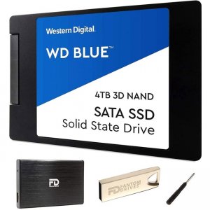 Fantom Drives WD Blue 4TB SSD W4000SSDKIT WDS400T2B0A