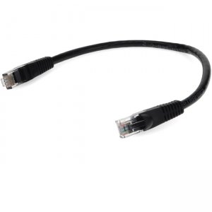 AddOn 5ft RJ-45 (Male) to RJ-45 (Male) Straight Black Cat.6 UTP PVC Copper Patch Cable ADD-5FCAT6