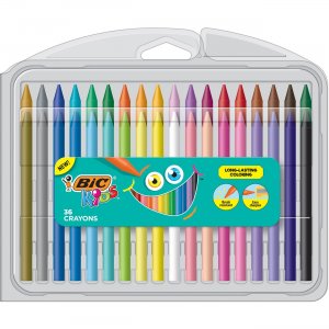 BIC Crayons BKPCP36AST BICBKPCP36AST