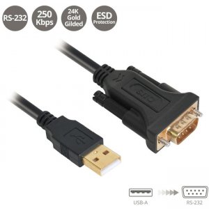 SIIG USB to Serial Adapter JU-CS0311-S1