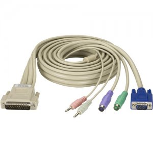 Black Box KVM Cable with Audio Cable EHN825-0006
