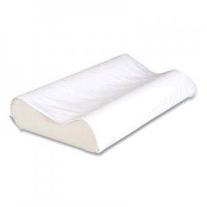 Core Products Basic Support Foam Cervical Pillow, Standard, 22 x 4.63 x 14, White COE541868 160