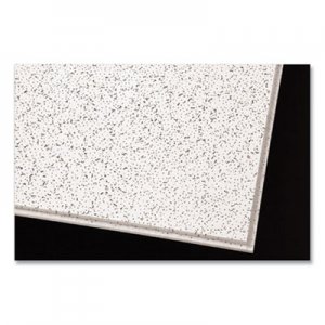 Armstrong Cortega Ceiling Tiles, Non-Directional, Angled Tegular (0.94"), 24" x 24" x 0.63", White, 16/Carton ACK24365378