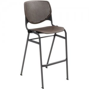 KFI Barstool with Polypropylene Seat and Back BR2300P18