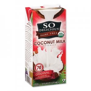 SO Delicious Coconut Milk, Original, 32 oz Aseptic Box SLK24287593 WWI12312