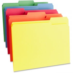 Business Source Color-coding Top Tab File Folder 65780 BSN65780