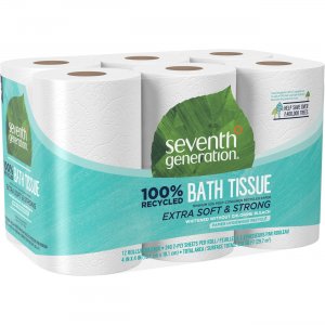 Seventh Generation 100% Recycled Bathroom Tissue 13733 SEV13733 13732