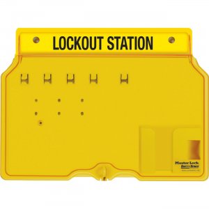 Master Lock Unfilled Lockout Station 1482B