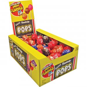 Tootsie Assorted Flavors Candy Center Lollipops 508 TOO508