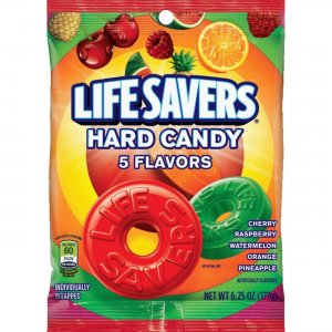 Wrigley Life Savers 5 Flavors Hard Candies 08501 MRS08501