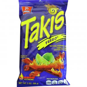 Takis Fuego Rolled Tortilla Chips 00276 BEL00276
