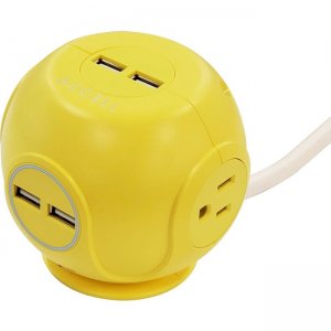 Accell Power Cutie 3-Outlet Surge Suppressor/Protector D080B-049E D080B-049A