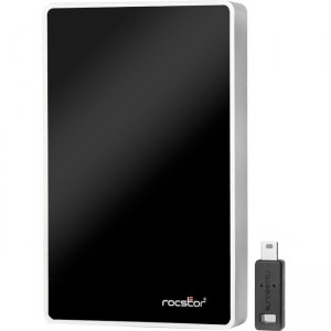 Rocstor Rocsecure EX32 Real-time Hardware Encrypted Portable External Hard Drive E68012-01