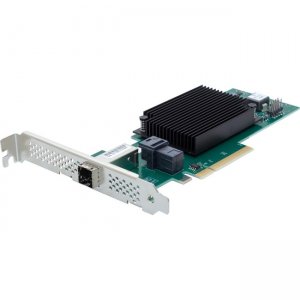 ATTO 4-Port External 4-Port Internal 12Gb/s SAS/SATA to PCIe 4.0 Host Bus Adapter ESAH-1244