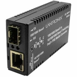 Lantronix Transceiver/Media Converter M/GE-PSW-PSE-01-NA M/GE-PSW-PSE-01