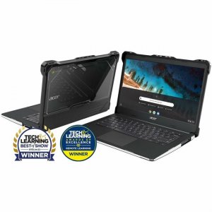 MAXCases Extreme Shell-L for Acer C741L and Acer C722 Chromebook 11" (Black) AC-ESL-C741L-BCLR