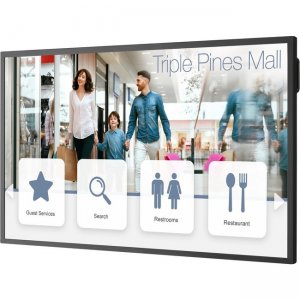 NEC Display 43" Ultra High Definition Commercial Display with pre-installed IR touch ME431-IR