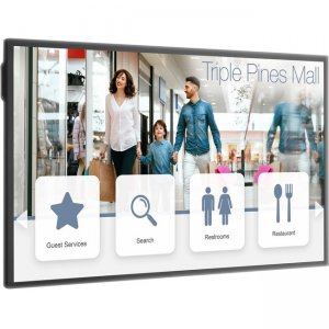 Sharp NEC Display 65" Ultra High Definition Professional Display with pre-installed IR touch M651-IR