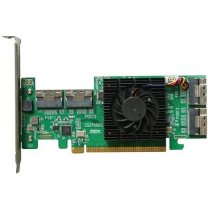 HighPoint PCIe Gen4 U.2 NVMe RAID Controller SSD7580B