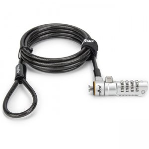 Rocstor Rocbolt Security Cable, 4-digit Combination Lock For Nano-Shaped Slots Y1RB016-B1 N19