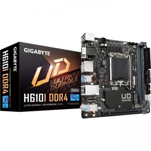 Gigabyte Ultra Durable (rev. 1.0) rev. 1.1 Desktop Motherboard H610I DDR4