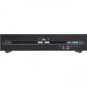 Aten 2-Port USB DVI Dual Display Secure KVM Switch with CAC (PSD PP v4.0 Compliant) CS1142D4C