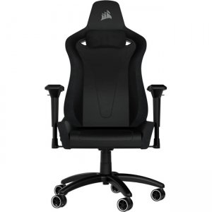 Corsair TC200 Gaming Chair - Plush Leatherette - Black/Black CF-9010043-WW