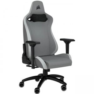 Corsair TC200 Gaming Chair - Soft Fabric - Light Grey/White CF-9010048-WW