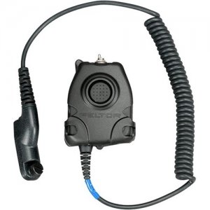 Peltor Push-To-Talk (PTT) Adapter, Motorola Turbo, NATO Wiring, 1 EA/Case FL5063-02